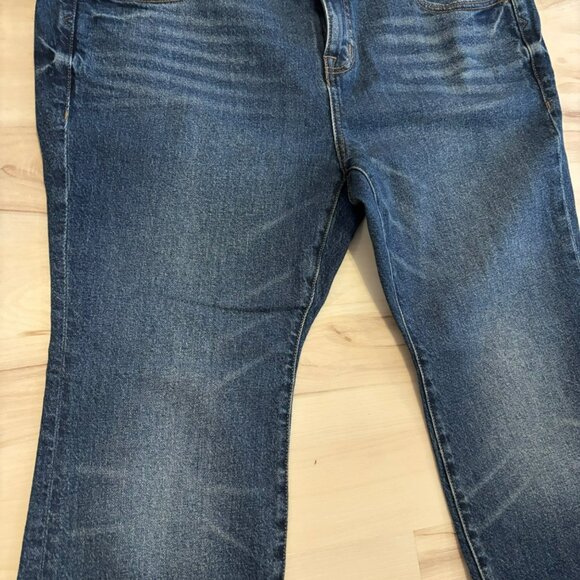 Torrid Mid-Rise Slim Boot Classic Denim Jeans 14 Womens Stretch Blue - Picture 3 of 6